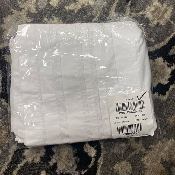 Madewell Poplin Flutter-Sleeve Pintuck Mini Dress - Picture 7 of 7